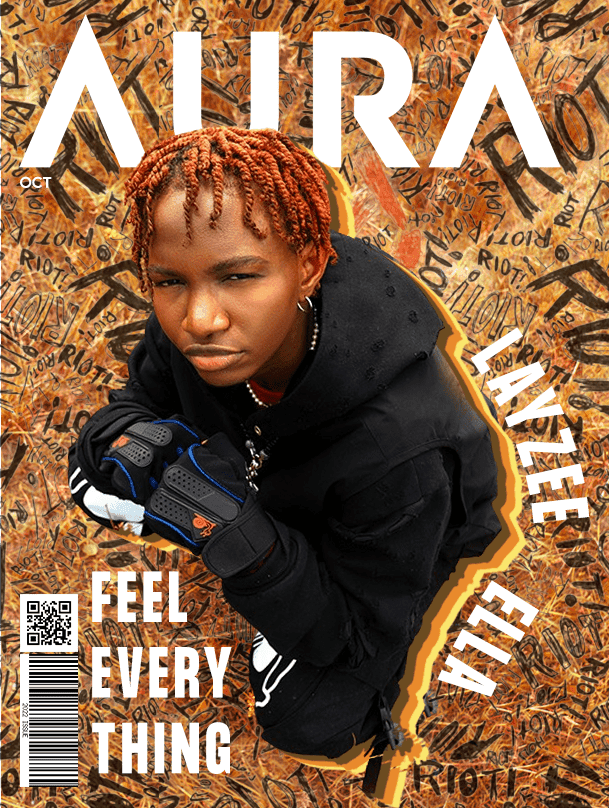 LayzeeElla Graces the October Issue of Aura Magazine