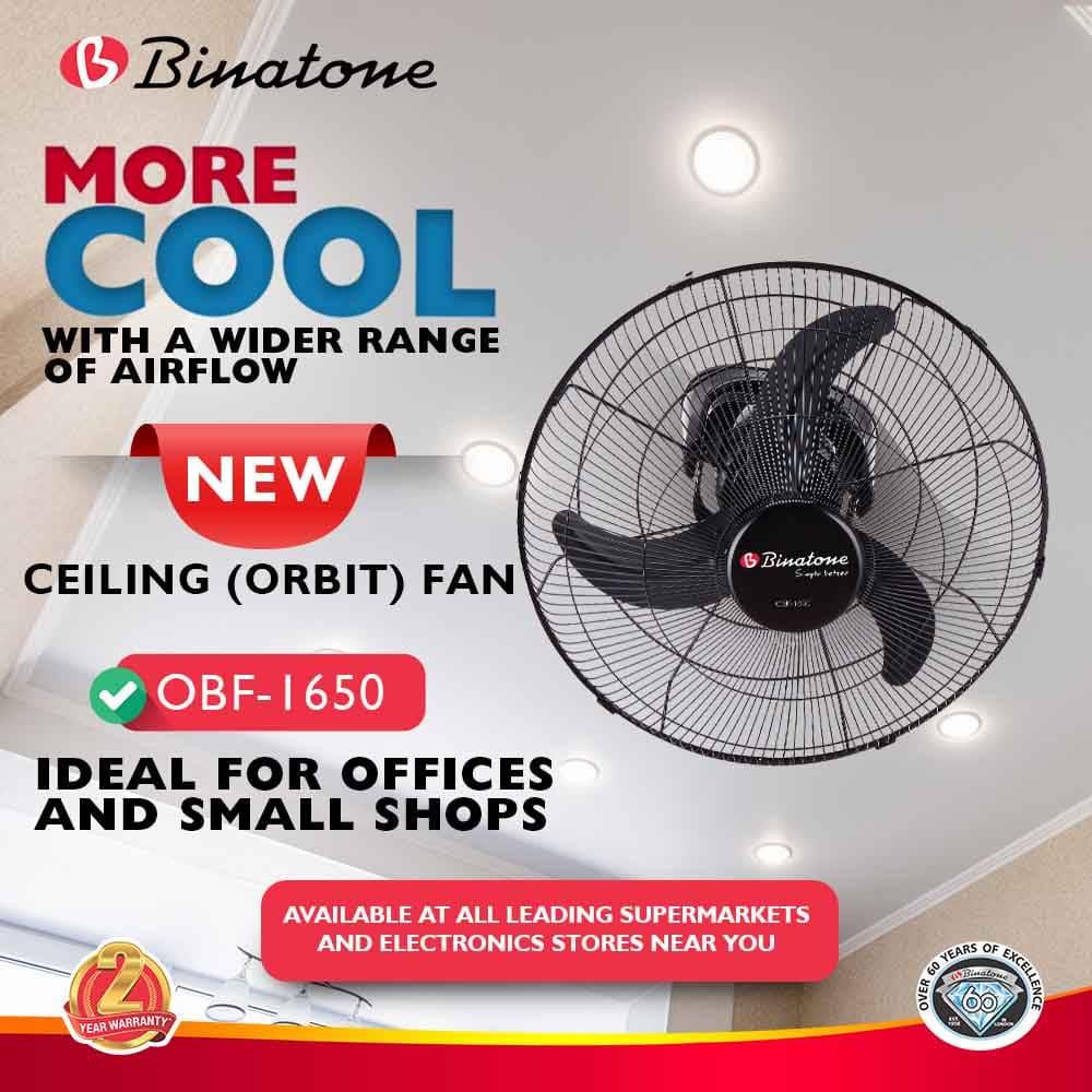 Introducing A Breakthrough In Cooling Innovation: The 360-degree Orbit Ceiling Fan